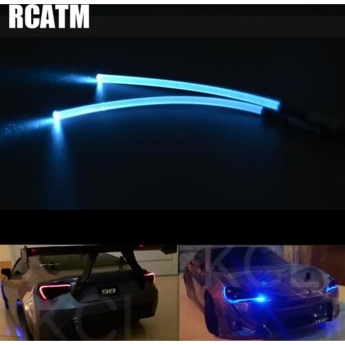 Soft Line Headlight Daytime Running Light Taillight For 1/10 RC Crawler Car RC Short-Course Truck RC Drifting Flat Sports Car