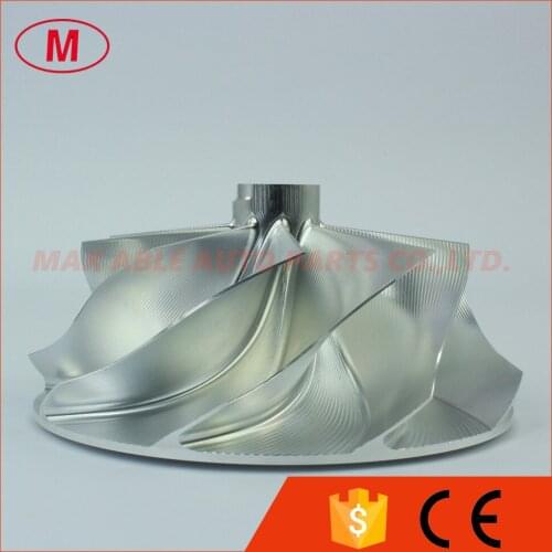 G30-900 reverse 884901/33478 61.75/76.60mm 9+0 Blades point milling turbo aluminum 2618/Milling/billet compressor wheel