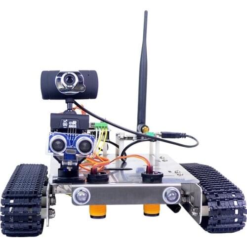 GFS Robotic Car Robot Tank Kit Wifi Video Smart Car Unassembled With Main Board For Arduino UNO