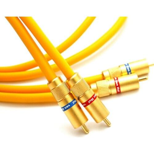 Van Den Hul M C D102 MKIII Hybrid Analogue Interconnects RCA cable for CD player A