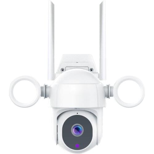 Tuya 2MP 1080P Solar Power IP Camera Full Color Wireless PTZ Home Security Alarm Monitor Wire-Free