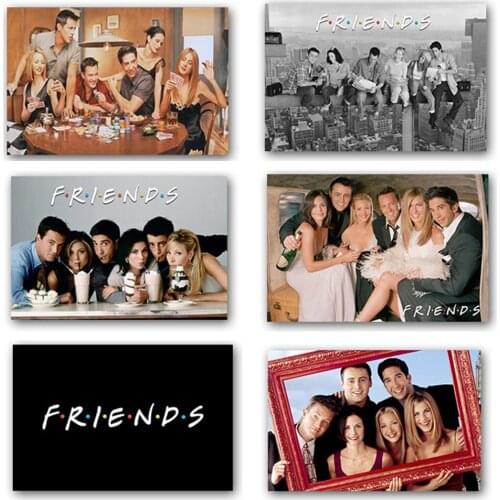 Friends classic TV show painting posters and prints mural pictures living room bedroom home decoration