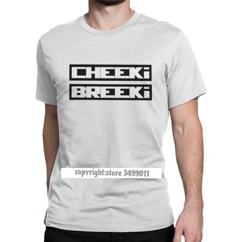 Mens Tops T Shirt Escape From Tarkov Cheeki Breeki ous Tee Shirt Survival Shooter Game T Shirt Round Neck Clothing Printing