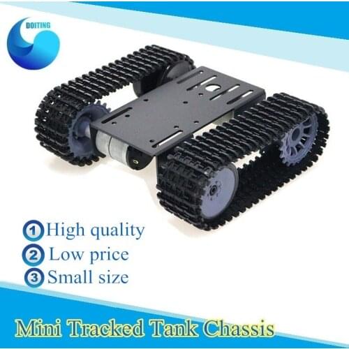 New Arrival mini TP101 Smart Tank Chassis Tracked Chassis Remote Control Platform with Dual DC Motor for Arduino
