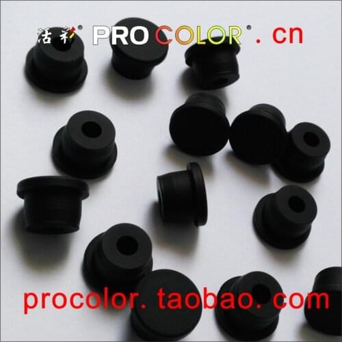 Wholesale rubber OEM sealing plug hole waterproof rubber cap plug silicone round plug for 15mm 15.5mm 39/64 19/32" Diameter hole