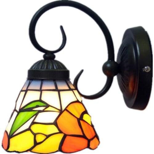 Wholesale garden bedroom bedside hotel corridor bar western restaurant coffee shop creative European retro nostalgic wall lamp