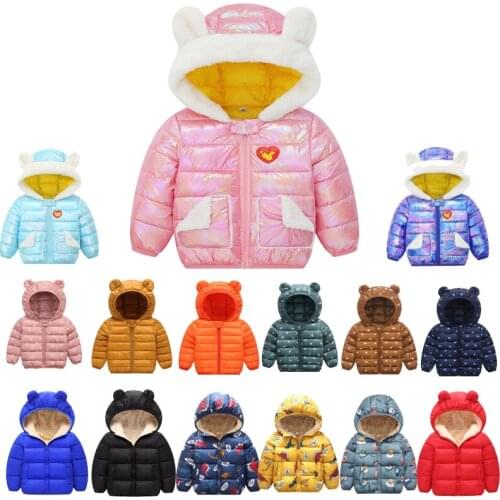 2020 Autumn Winter Baby Girls Jacket For Boys Coat Kids Warm Outerwear Coat For Boys Clothes Children Jacket 1 2 3 4 5 Year