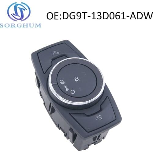 Fits For Ford Fusion 2006-2012 DG9T-13D061-ADW Car Headlight Lamp Control Switch DG9T13D061ADW DG9T-13D061-ACW