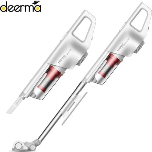 New Deerma DX600S Household HandHeld Vacuum Cleaner Powerful With Large Capacity Low Noise Vertical Home Dust Collector