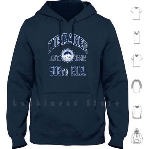 Currahee Athletic Shirt Hoodie Long Sleeve Band Of Brothers Camp Toccoa Currahee Toccoa 101st Airbourne Ww2 Wwii Easy