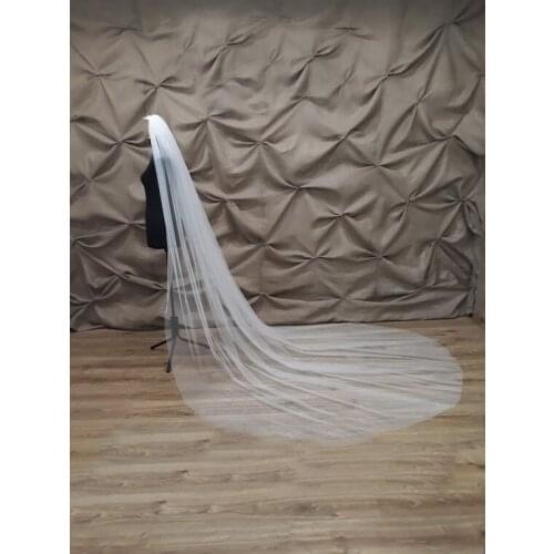 Wedding Veil, Simple Wedding Veil, One Layer Wedding Veil, Simple Tulle Wedding Veil, Vail