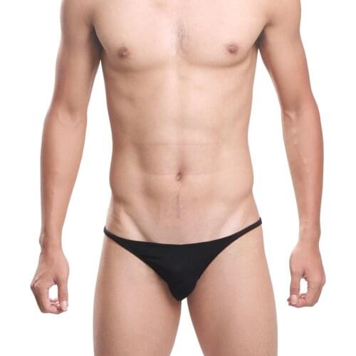 Sexy Underwear Men Briefs Shorts Cotton Underpants Solid U Convex Pouch Low Waist Panties For Man Cuecas Plus Size M-XXL