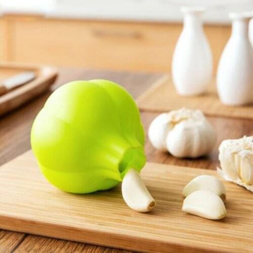 Creative Rubber Garlic Peeler Garlic Presses Peeled Garlic Stripping Tool Home Kitchen Accessories No hurt hand garlic peeler