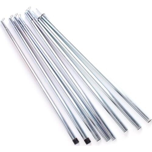 Outdoor Tent Pole Support Camping Folding Awning Rod Stand Extending Door Iron Frame Canopy Hallway Rod Tent Accessories