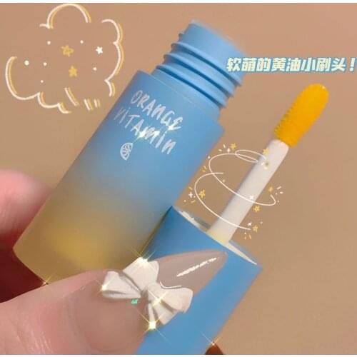ZUK moisturizing lip oil smooth yellow cream long lasting lip makeup base primer transprent lip balm AC387
