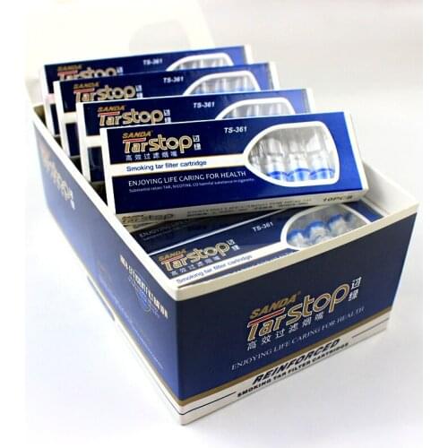 Disposable MINI Cigarette Filters - Cigarette Holder Smoke Economy Pack (10 filters Per Pack) Sanda 361
