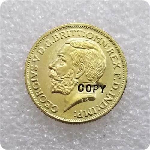1911 United Kingdom 1 Sovereign - George V Copy Coin