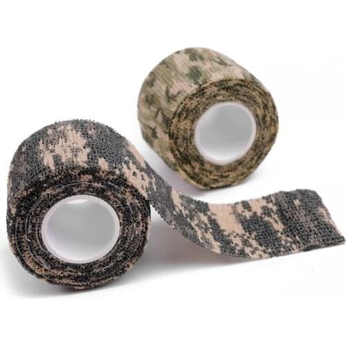 3pcs/lot 5cm wide Non-woven adhesive duct camouflage waterproof tape hunting shooting cycling tape