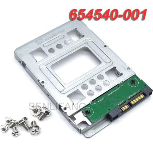 654540-001 2.5" SSD to 3.5"Converter HDD Tray Caddy Drive Adapter for Gen8 G8 working