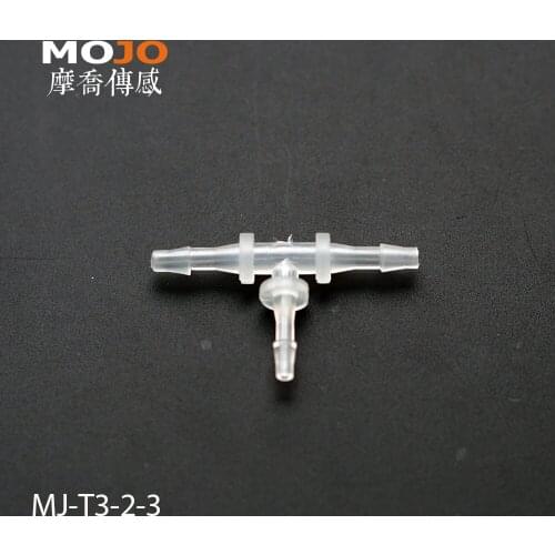 Free shipping! MJ-T3-2-3 Reducing multiple hose connector 3mm to 2mm (10pcs/lots)