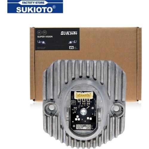 SUKIOTO New 63117214939 Left Side 63117214940 Right Side LED Headligt Control Unit For 2016-2018 5 Series G30 G31 G38 F90