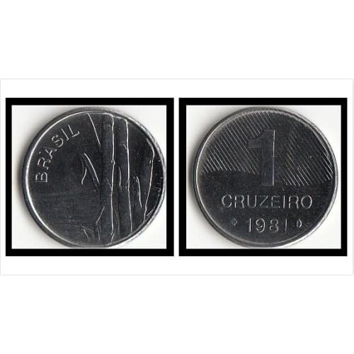 Brazil 1 Cruzeiro America Coins Decor New Original Coin UNC Commemorative Edition 100% Real