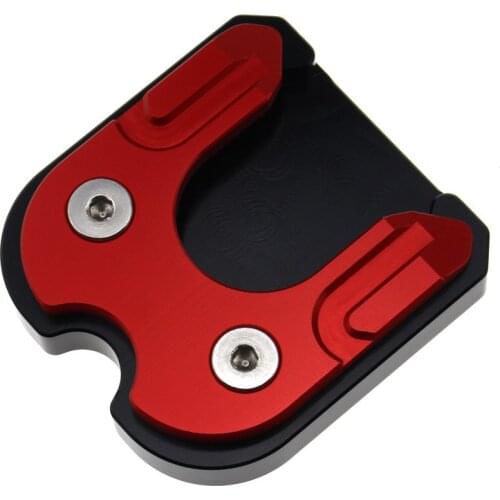 For MOTO GUZZI 1200 STELVIO 8V STD/NTX 2008-2016 Motorcycle CNC Kickstand Side Stand Enlarge Extension Pad Support