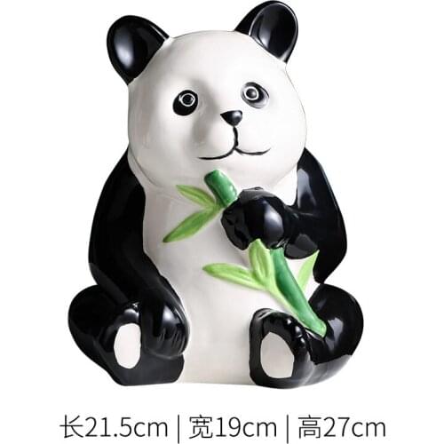 Ceramics Creativity Piggy Bank Gift Animals Nordic Children Large Piggy Bank Mdoern Huchas De Dinero Decorative Boxes BK50QX