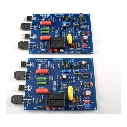 LJM-95Y Assembled QUAD405 Stero Power Amplifier Board (include 2 channel board)