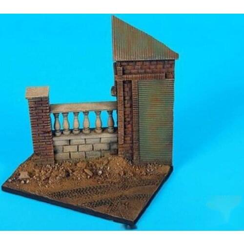 1/72 Scale Die-casting Resin Scene Partial Micro Platform 35985 Resin Model Unpainted Free Shipping