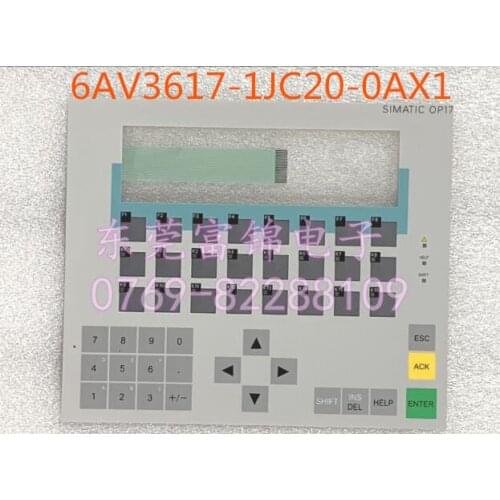 Membrane switch for 6AV3617-1JC20-0AX1 6AV3 617-1JC20-0AX1 OP17