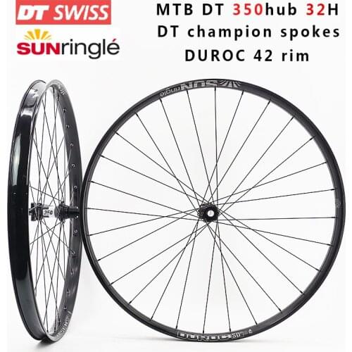 MTB DT Swiss 350 Wheel 12 Speed SUN RUROC 42 42MM Width 32H 110x15MM 148x12mm 29er XC Mountain Bike Set BOOST 148MM