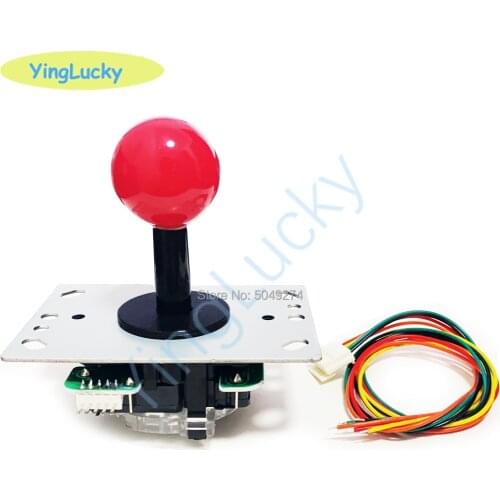 New 2pcs 5Pin joystick Copy Sanwa high quality arcade kit for Fighting machine USB joystick console joystick