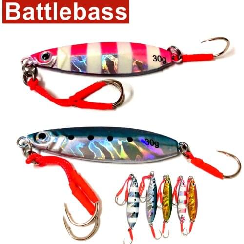 BATTLEBASS 2021 NEW bass lure Slow pitch Jig lure swimbait Metal lead jigging lure30/40g casting fishing Artificial Bait