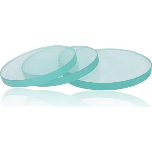 2Pcs 110 ~ 125mm Flat Armoured Tempering Glass; Toughened Glass Stalinite Plano Lens Tempered Glass Lens