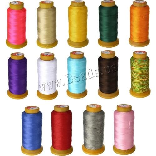 0.2-0.3mm Sewing Thread Cord Waxed Nylon Cord String 750m/Spool Strap For DIY Rope Bead Necklace Bracelet Making Beading Thread