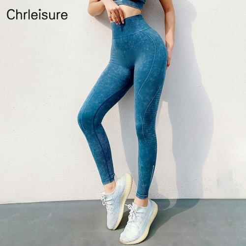 CHRLEISURE Women Seamless Leggings High Waist Anti Cellulite Fitness Gymwear Sport Jogger Casual Push Up Clothing Slim Legging