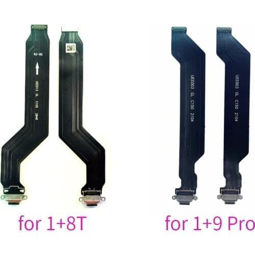 10PCS For OnePlus 2 3 3T 5 5T 6 6T 7 8 8T 9R 9 Pro USB Charger Charging Dock Port Connector Board Flex Cable