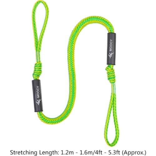 2pcs Bungee Dock Lines Stretchable Bungee Cords Line for Jet Ski Kayak Boat Mooring Rope Kayak Accessories