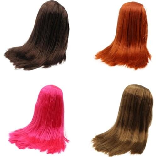 Blyth doll icy wig only rbl scalp and dome straight hair toy Accessory diy