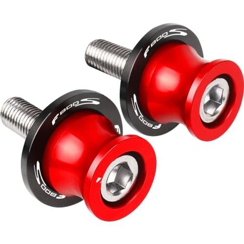 For BMW F800S F800 F 800 S ST 2006-2020 2019 2018 Motorcycle Accessories CNC Alumium 8MM Swingarm Sliders Spools Stand Screws M8