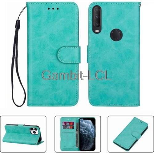For TCL A1 Alpha 20 Case Leather Silicone Wallet Cases Phone Case Flip Magnetic Cases Cover ON Alpha20 5029Y (TCL 5029) 6.22"