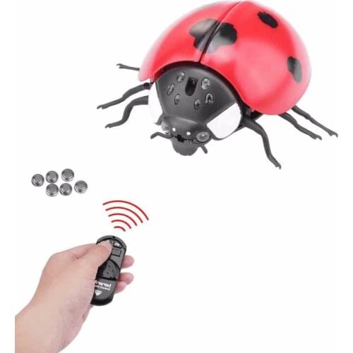 Infrared Electronic RC Animal Simulation Robotic Insect Prank Pet Toys Cockroach for Dog Cat Remote Control Spider Cobra Snake