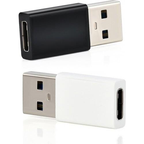 HOT!Converter USB-C Data Adapter Type C Device Black Universal USB 3.1 Type-C Male Connector to Micro USB Female