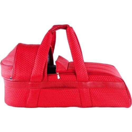 SERESSTORE Kraft Carrier Red Baby carrier allows babies to lie flat on their backs