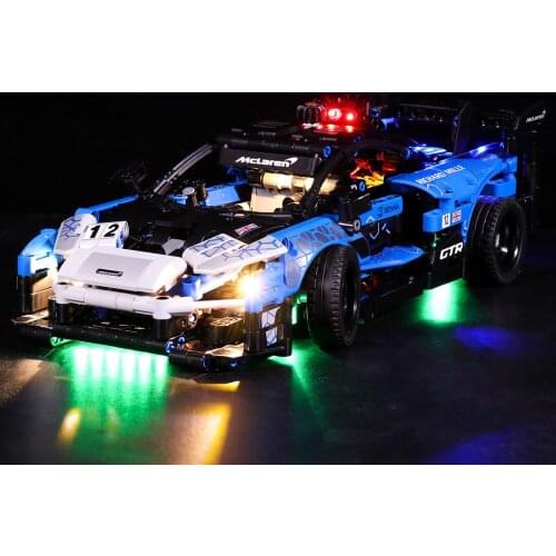 LED Lighting Kit For Senna GTR 42123(LED Included Only, No Kit) For Children Educational Toys - Upgrade Version/Classic Version