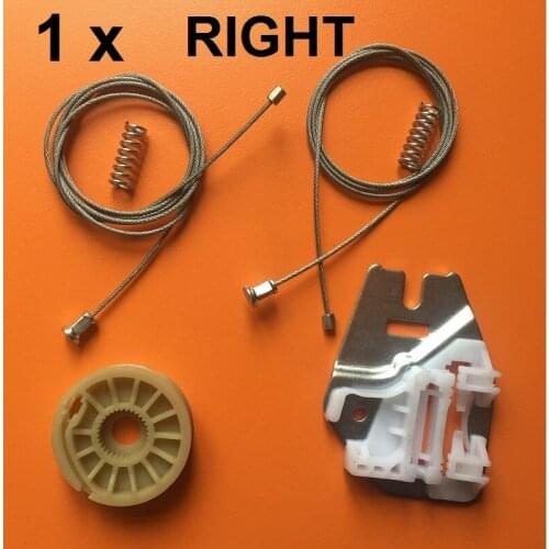 FOR BMW X5 E53 (1999-2007) WINDOW REGULATOR REPAIR WITH METAL SLIDER REAR RIGHT