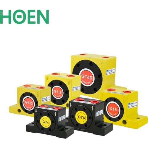 Turbine Vibrator Oscillation Hammer GT-08 GT-10 GT-13 GT-16 GT-20 GT-25 GT-30 GT-32 Industrial Blanking Pneumatic Vibrator