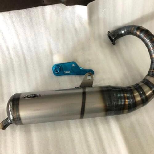 Exhaust Pipe For DIO50 125cc Modified AF18 Engine JISO Racing Muffler