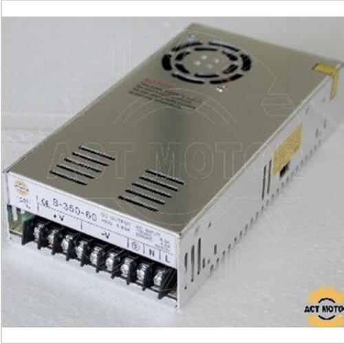 Top Quality! CNC Router ACT Single Output Power Supply 350W 60V S-350-60 Engraving Milling Plasma Cutting Machine